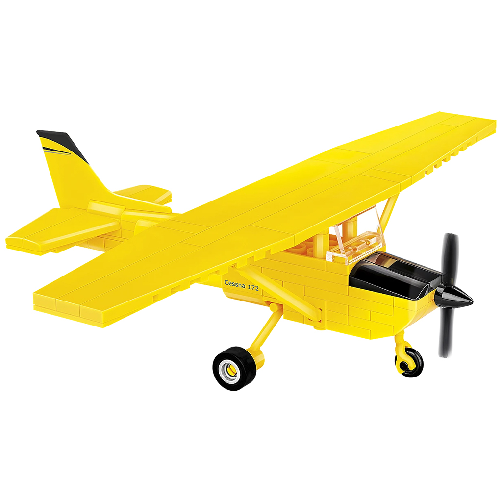 COBI: Cessna 172 Skyhawk sárga építőjáték (26621) kép 2