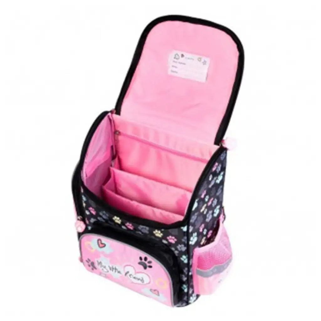 My little friend Cute cicás pink iskolatáska 35,5x27,5x16cm kép 3