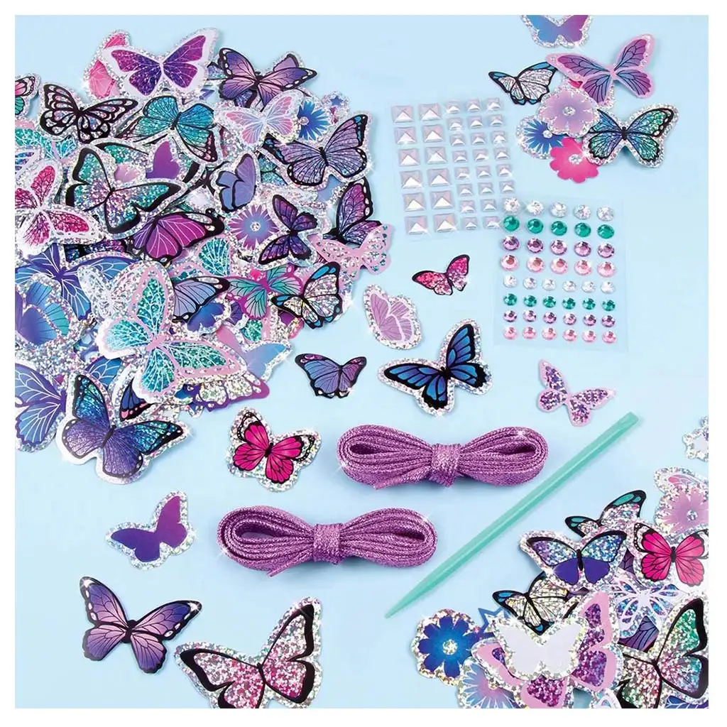 Make It Real: Sticker Chic Cipődíszítés - Pillangók kép 4