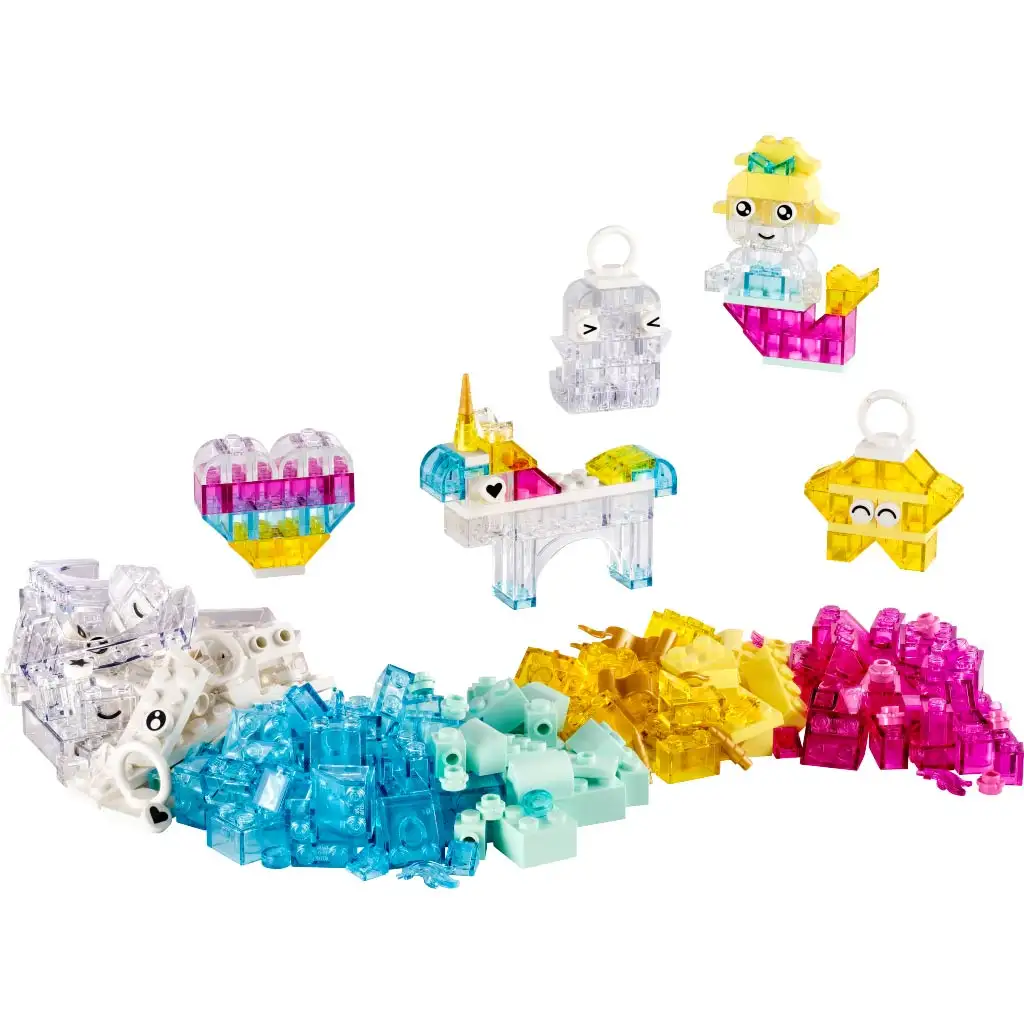 LEGO® Classic: Átlátszó bűvös kockák (11040) kép 5