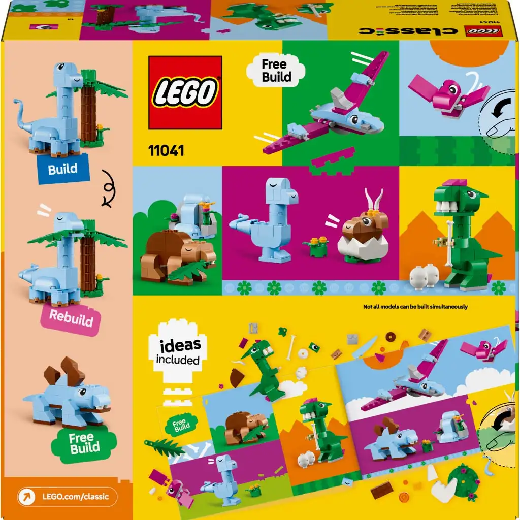 LEGO® Classic: Kreatív dinoszauruszok (11041) kép 2