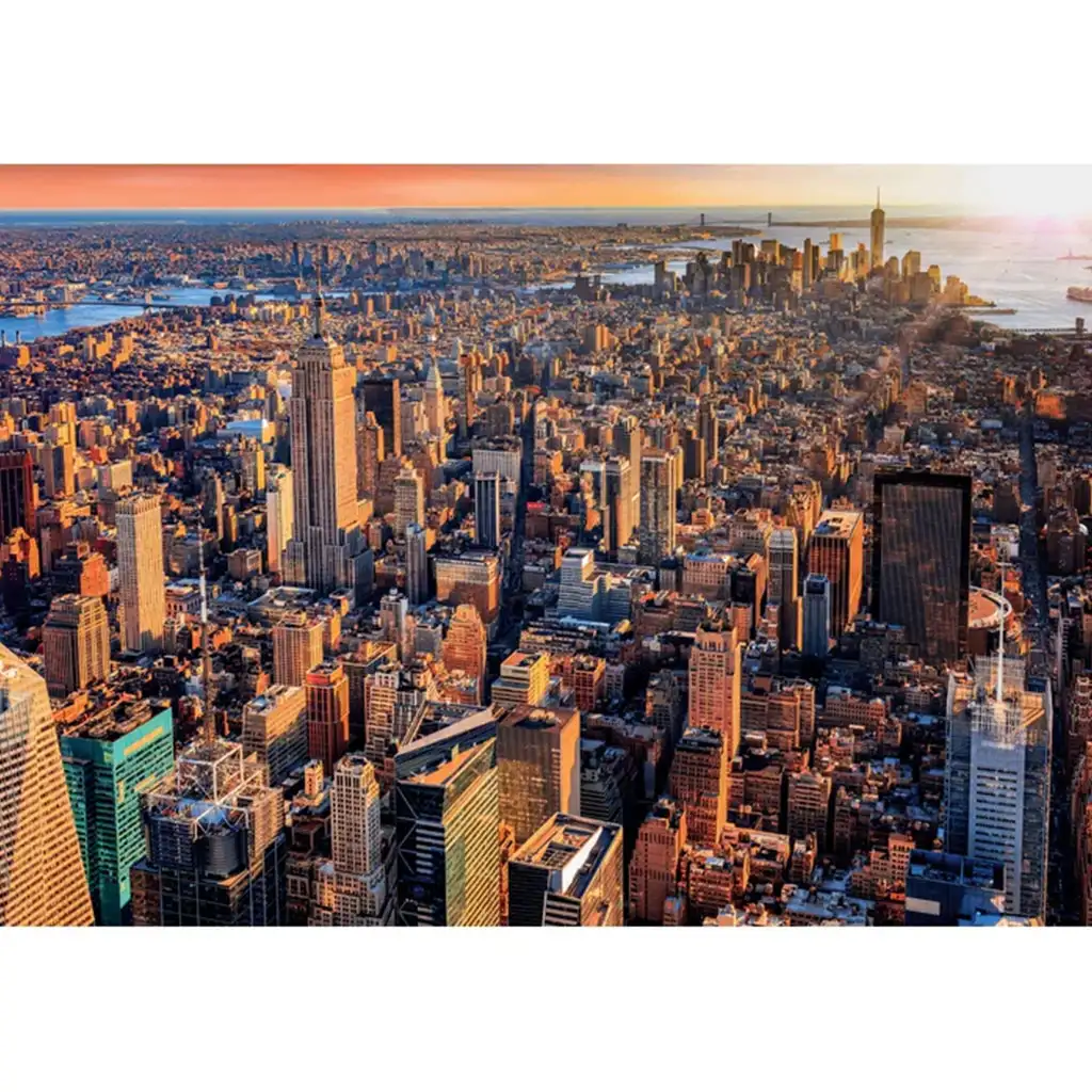 New York épületei 1000db-os HQC puzzle - Clementoni kép 2