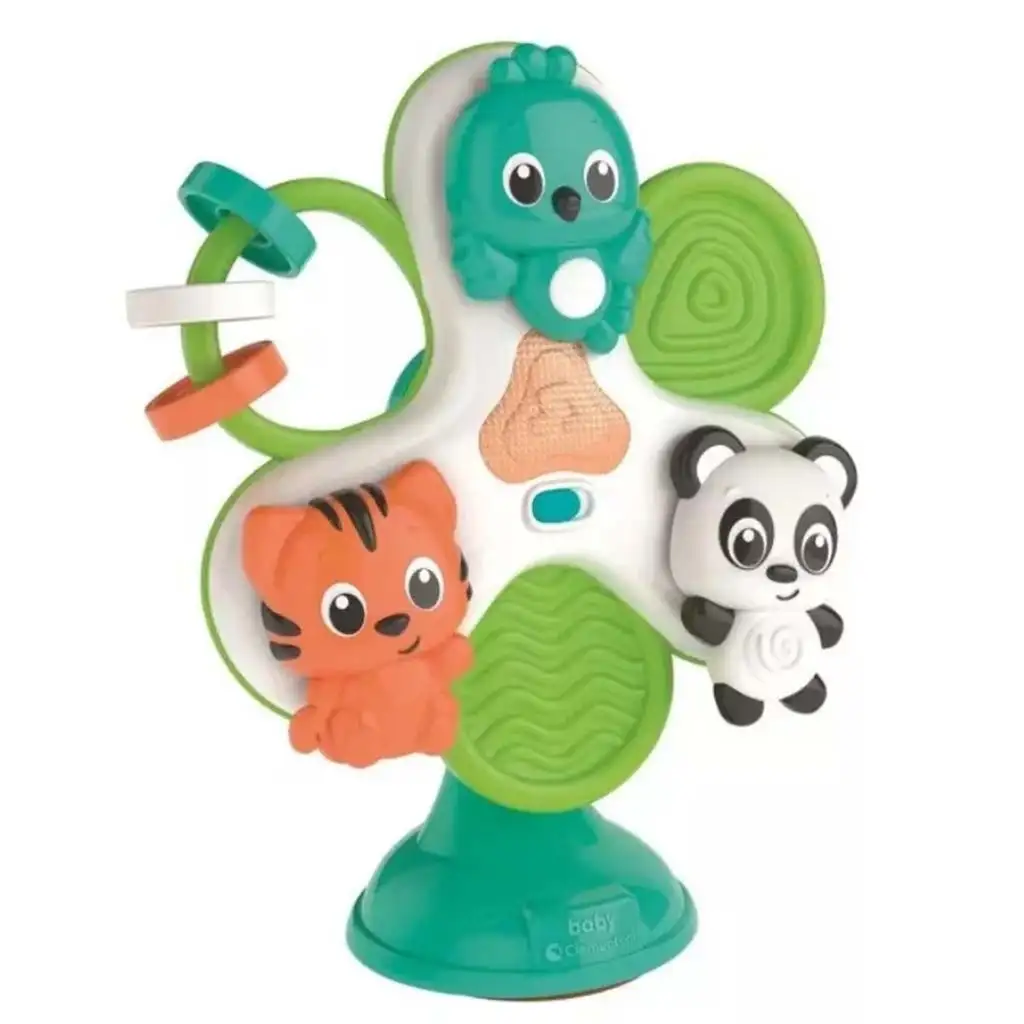 Clementoni Baby: Vidám állatos körhinta bébijáték kép 2