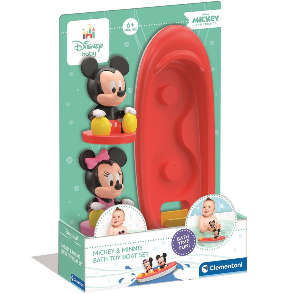 Mickey egér és Minnie egér hajója fürdőjáték - Clementoni baby