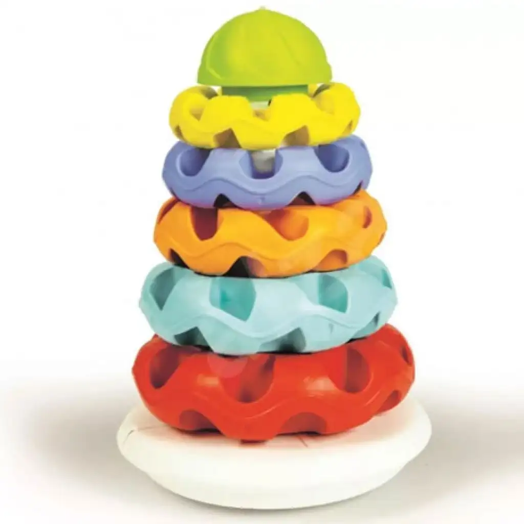 Gyűrűpiramis 100%-ban újrahasznosított műanyagból - Clementoni baby kép 2