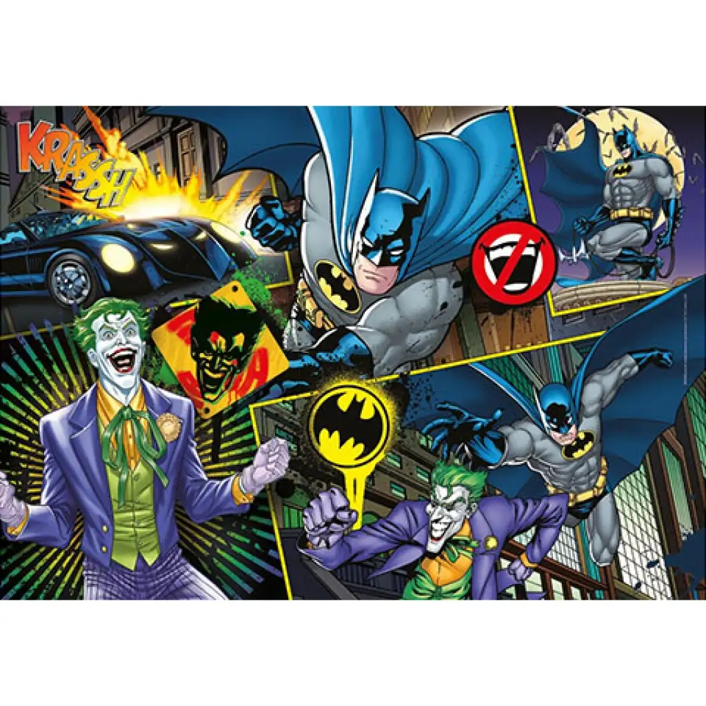 Batman Supercolor puzzle 104db-os - Clementoni kép 2