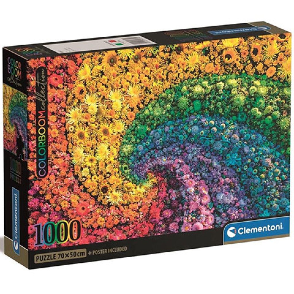 Colorboom Collection: Virágörvény 1000db-os puzzle - Clementoni