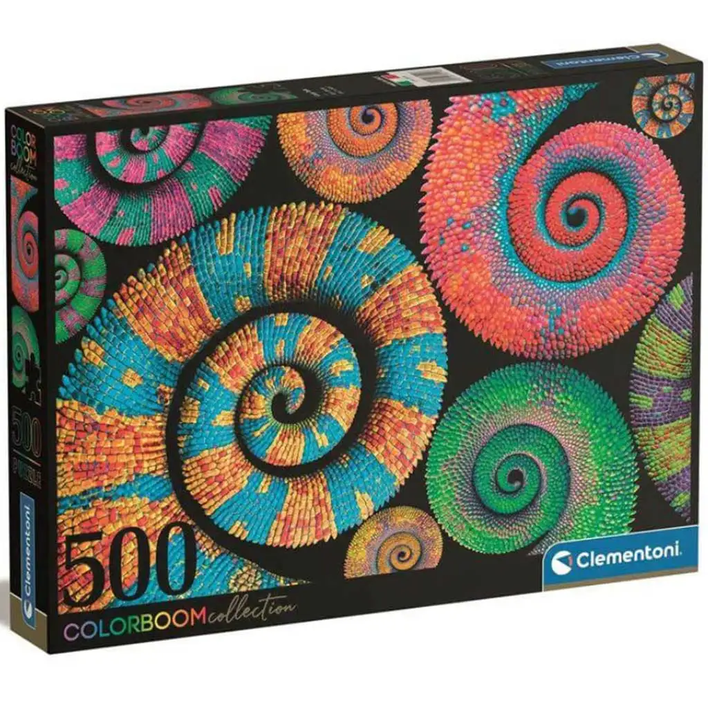 Colorboom: Kaméleonok puzzle 500db-os - Clementoni