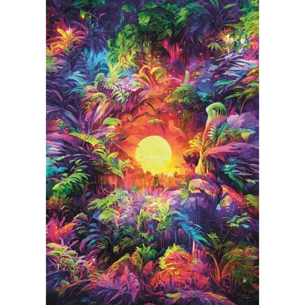 Colorboom: Pszihedelikus puzzle 500db-os - Clementoni kép 2