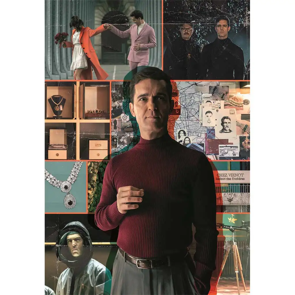 A nagy pénzrablás: Berlin főszereplő 1000db-os Compact puzzle 50x70cm - Clementoni kép 2