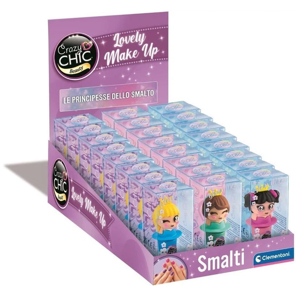 Crazy Chic: Hercegnős körömlakk többféle változatban 1 db - Clementoni