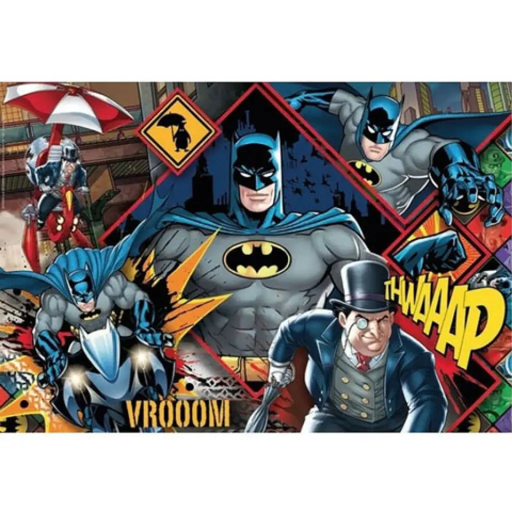 DC Comics Batman Supercolor puzzle 180db-os - Clementoni kép 2