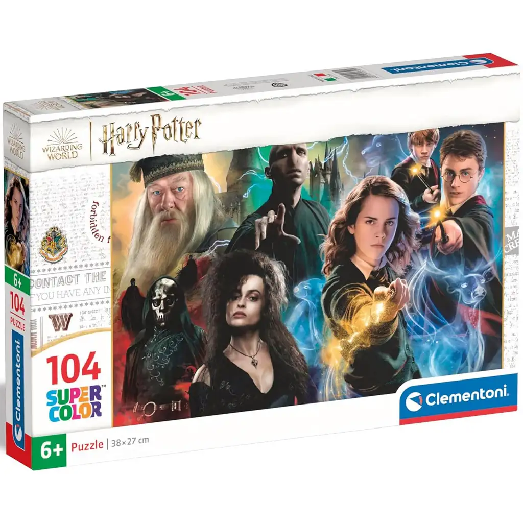 Harry Potter varázslatos összecsapás 104db-os supercolor puzzle - Clementoni