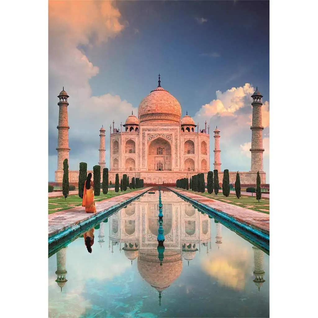 Taj Mahal 1500db-os HQC puzzle 59,5x84,5cm - Clementoni kép 2