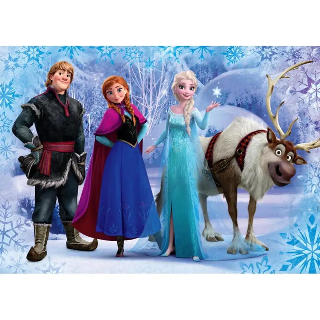 Jégvarázs varázslatos kaland2x20 db-os supercolor puzzle - Clementoni kép 3