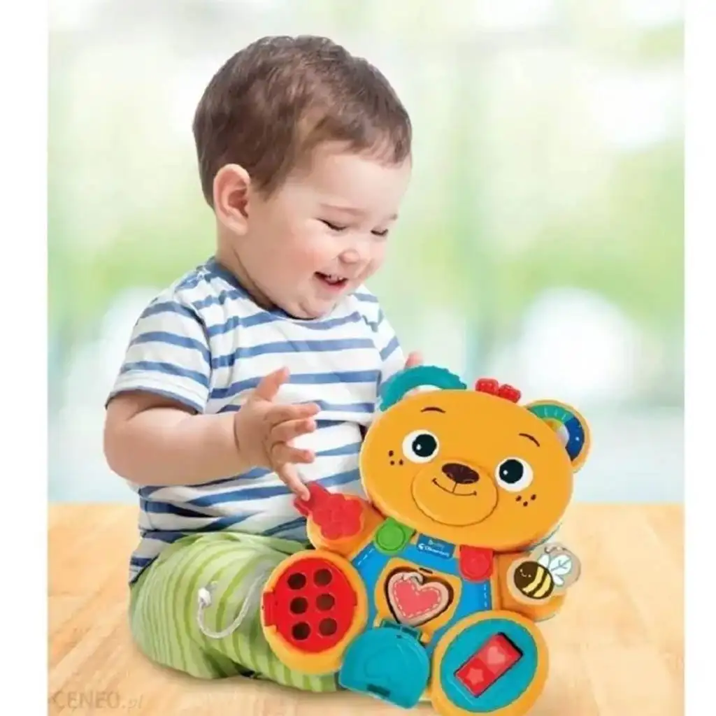 Clementoni Baby: Bébi Mackó Montessori babafoglalkoztató kép 3