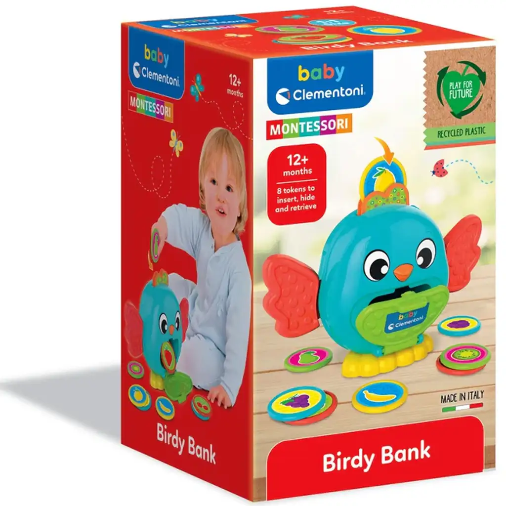 Clementoni baby: Montessori madárpersely készségfejlesztő