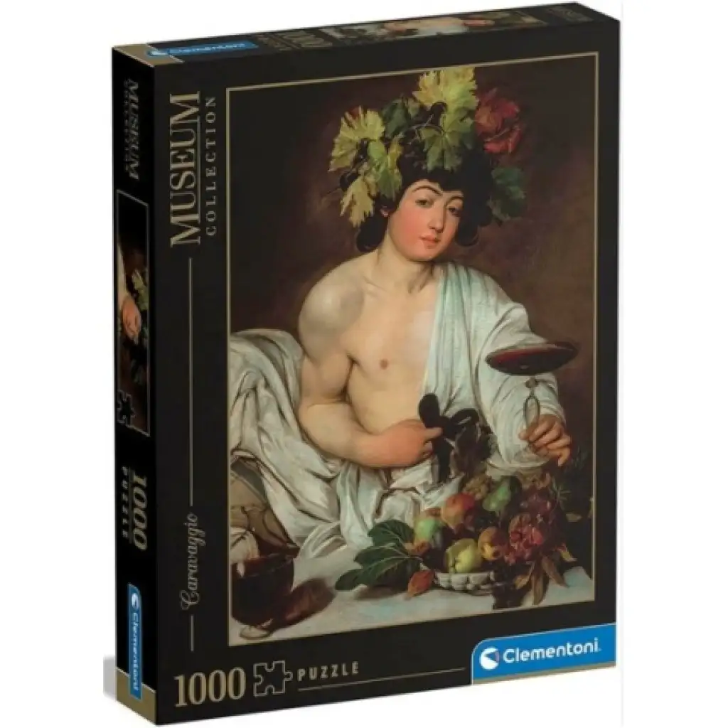 Caravaggio: Bacchus Museum Collection 1000db-os puzzle - Clementoni kép 1