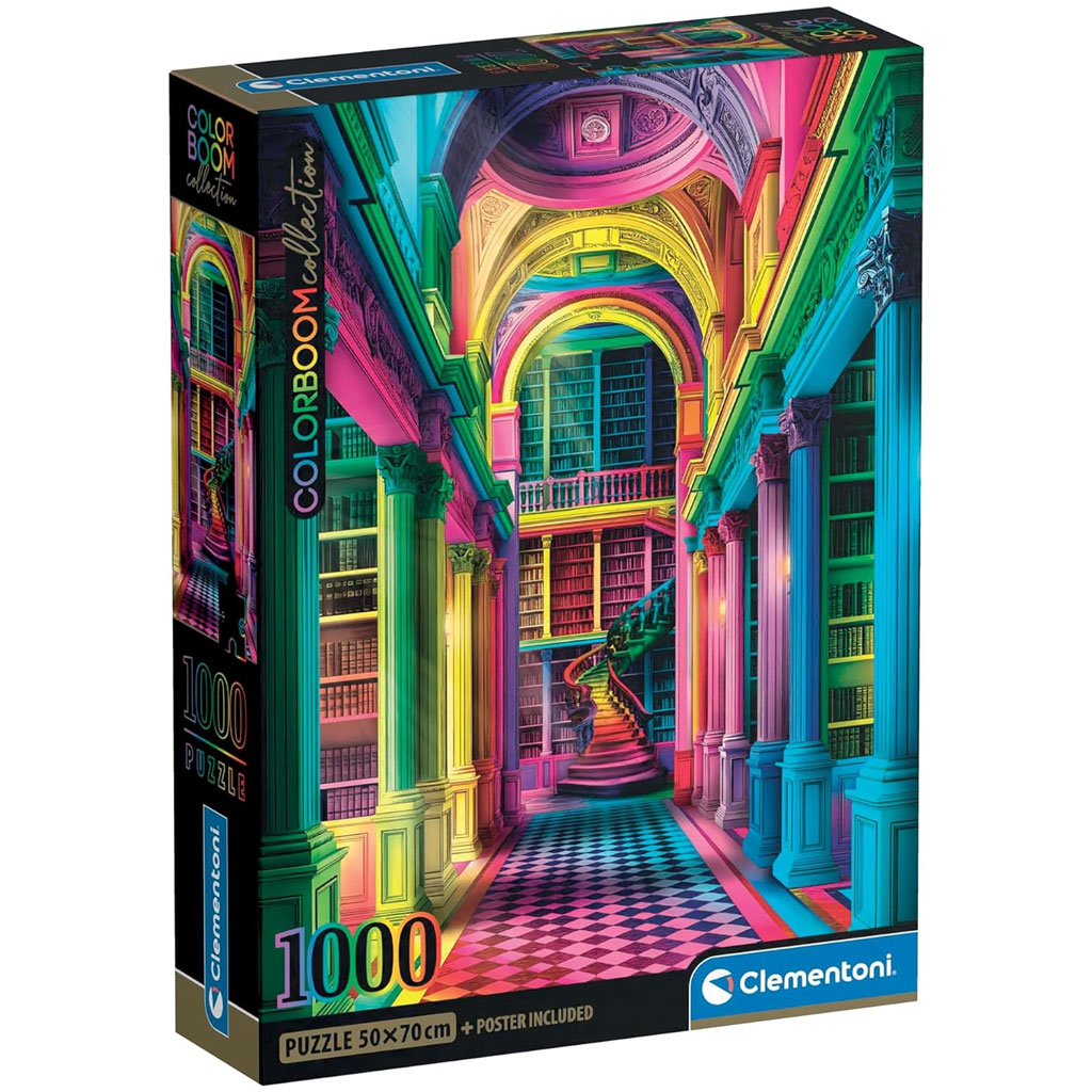 Colorbloom: Athenaeum 1000db-os puzzle - Clementoni