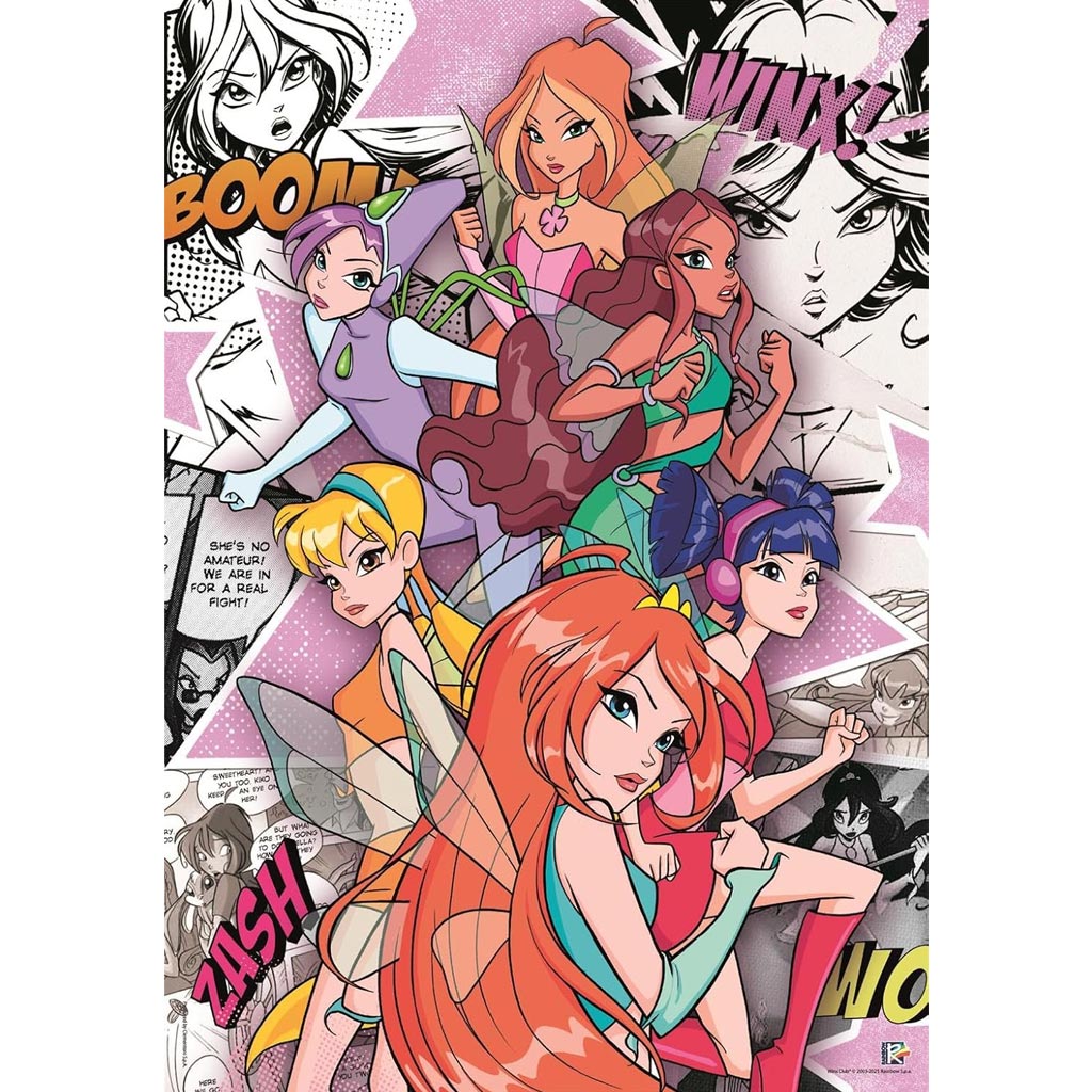 Winx club tündérei 500db-os puzzle - Clementoni kép 2
