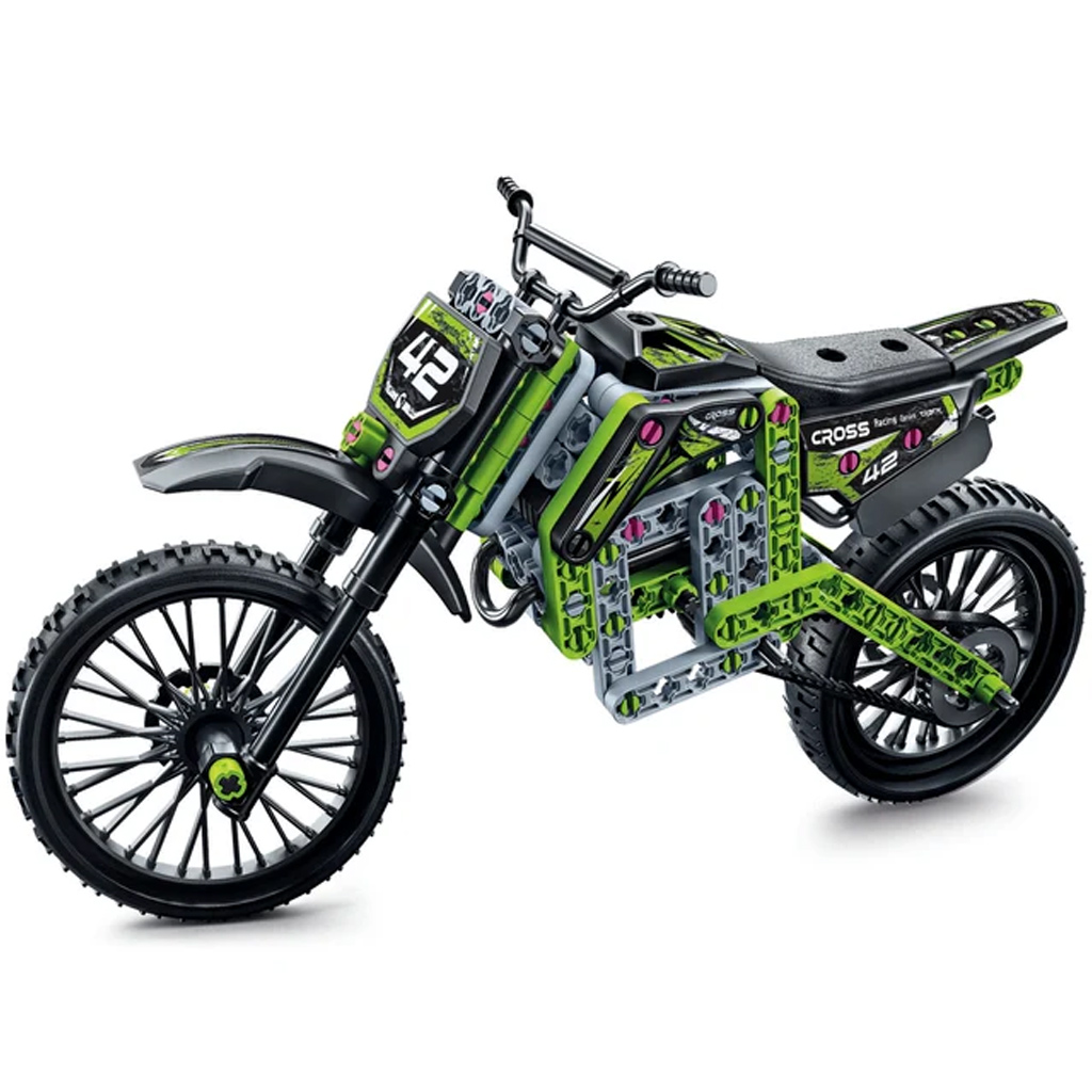 Science & Play: Mehanics szerelhető X-Treme motocross - Clementoni kép 2