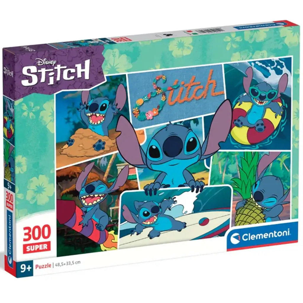 Lilo és Stitch trópusi móka 300db-os super puzzle - Clementoni
