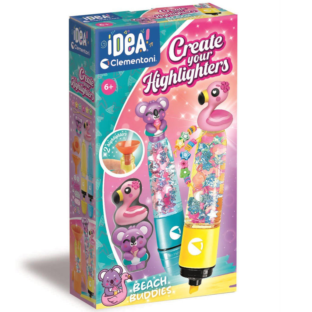 Idea! Strandbarátok szövegkiemelő készítő szett - Clementoni