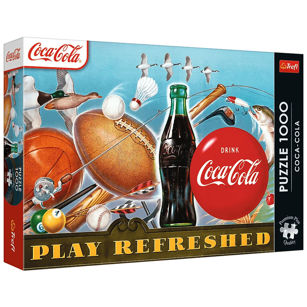 Coca-Cola az üdítő pillanat 1000db-os Prémium plus quality puzzle - Trefl