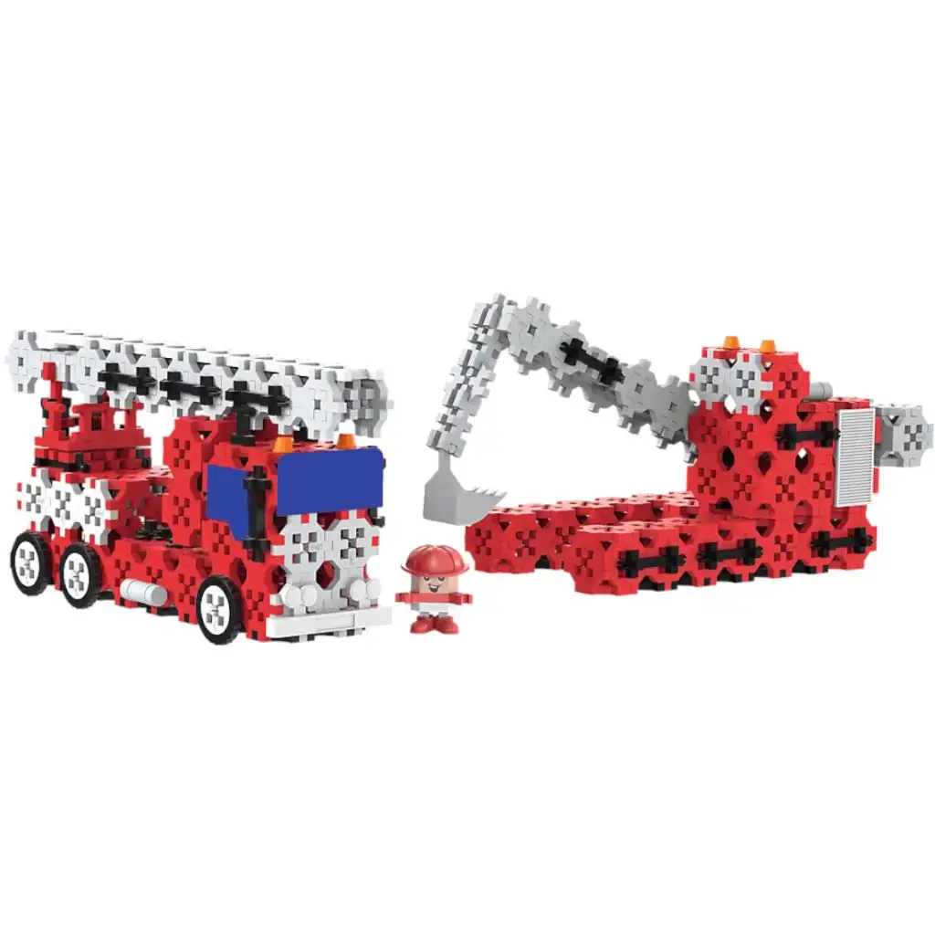 Connect: Tűzoltóautó 241db-os építőjáték - Trefl kép 2