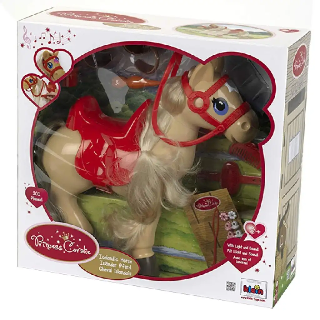 Fésülhető ló fénnyel és hanggal