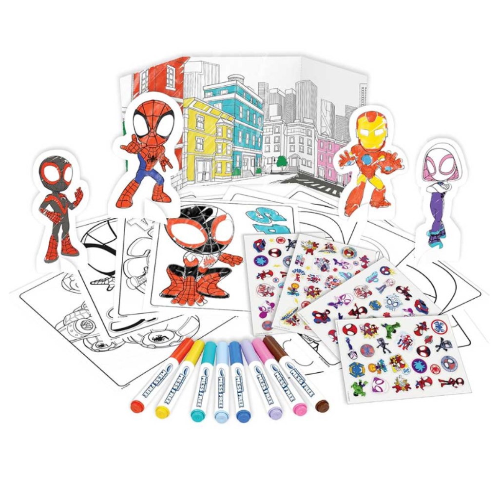 Crayola: Color Wonder Pókember - Póki foglalkoztató kreatív szett kép 2