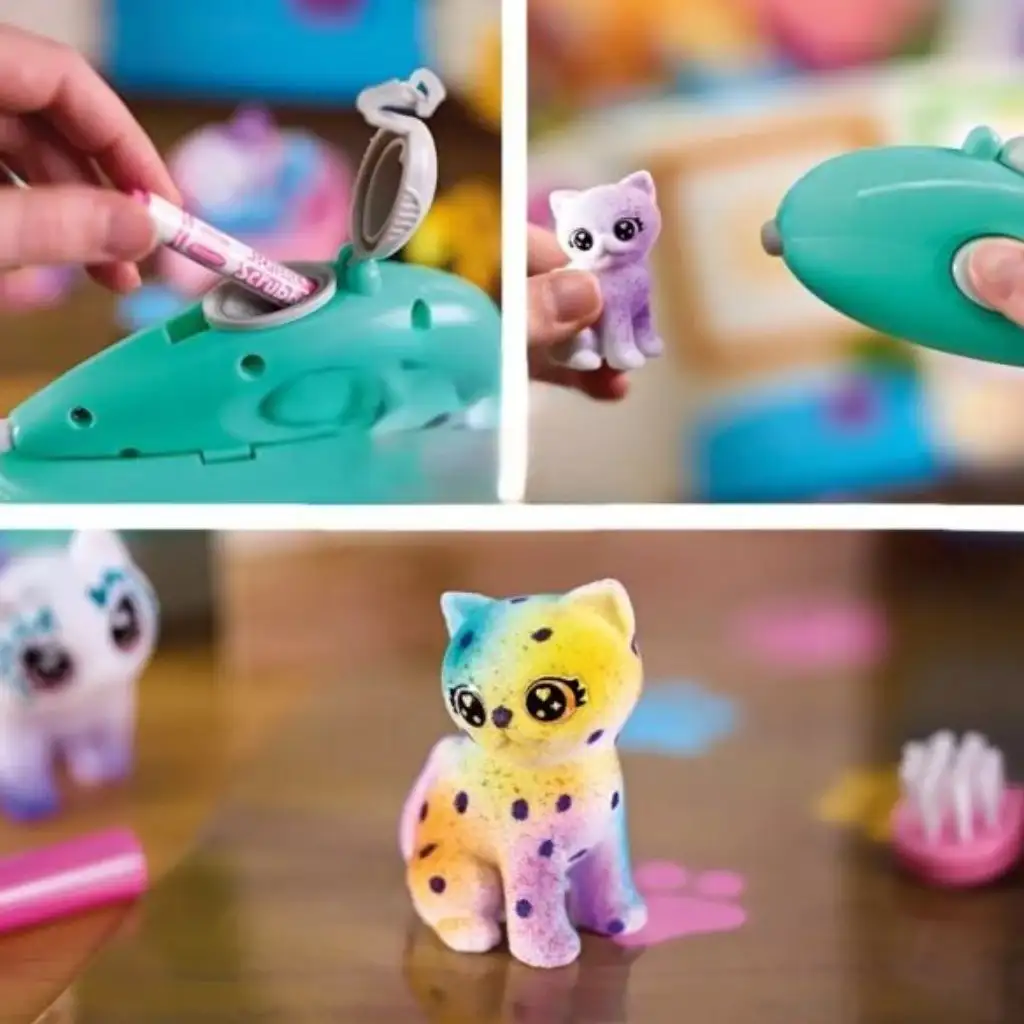 Crayola: Washimals Kisállat szalon festékszóróval kép 2