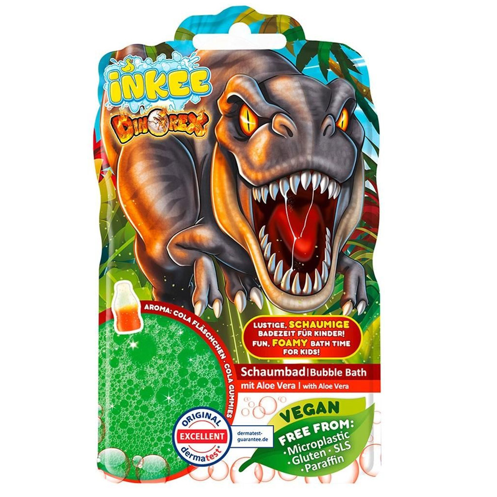 Craze Inkee: DinoRex vegán habfürdő folyadék kóla illattal - EPEE