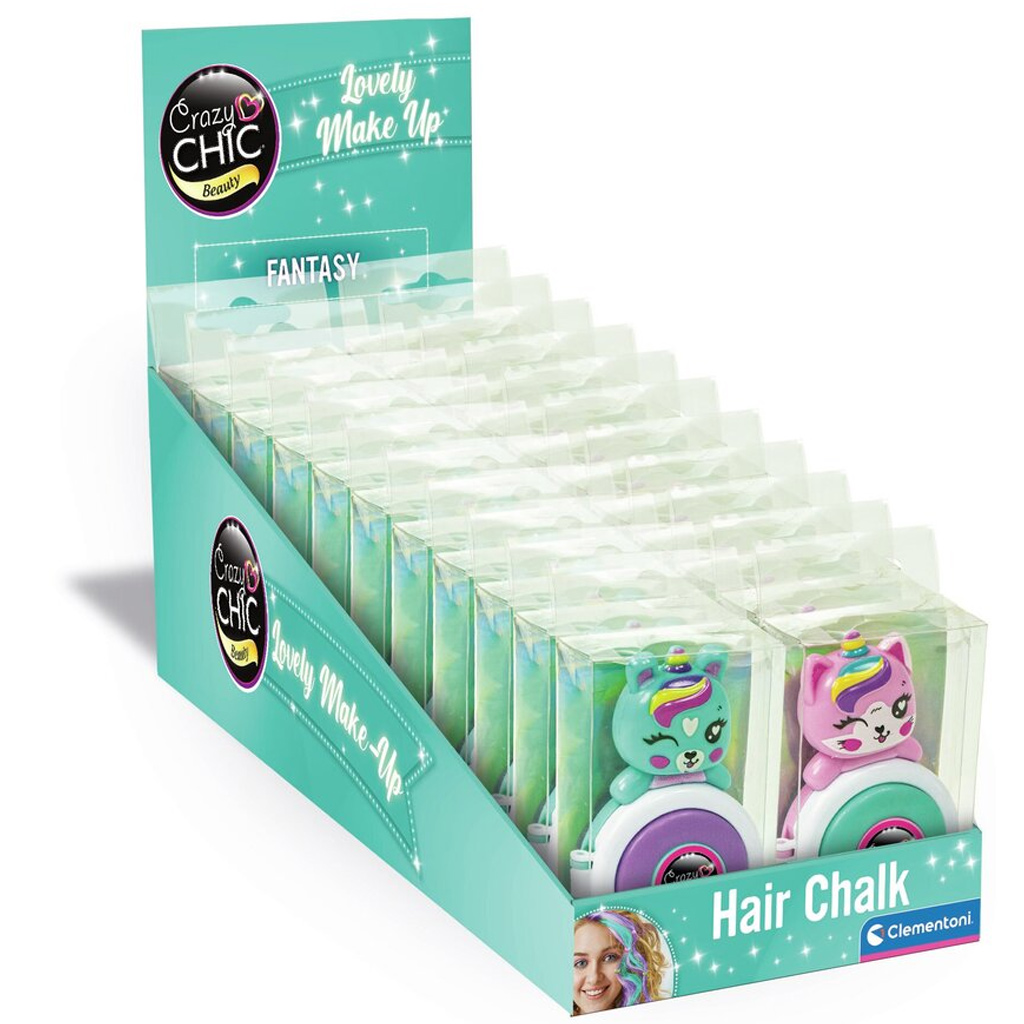 Crazy Chic: Hajkréta többféle változatban 1db - Clementoni