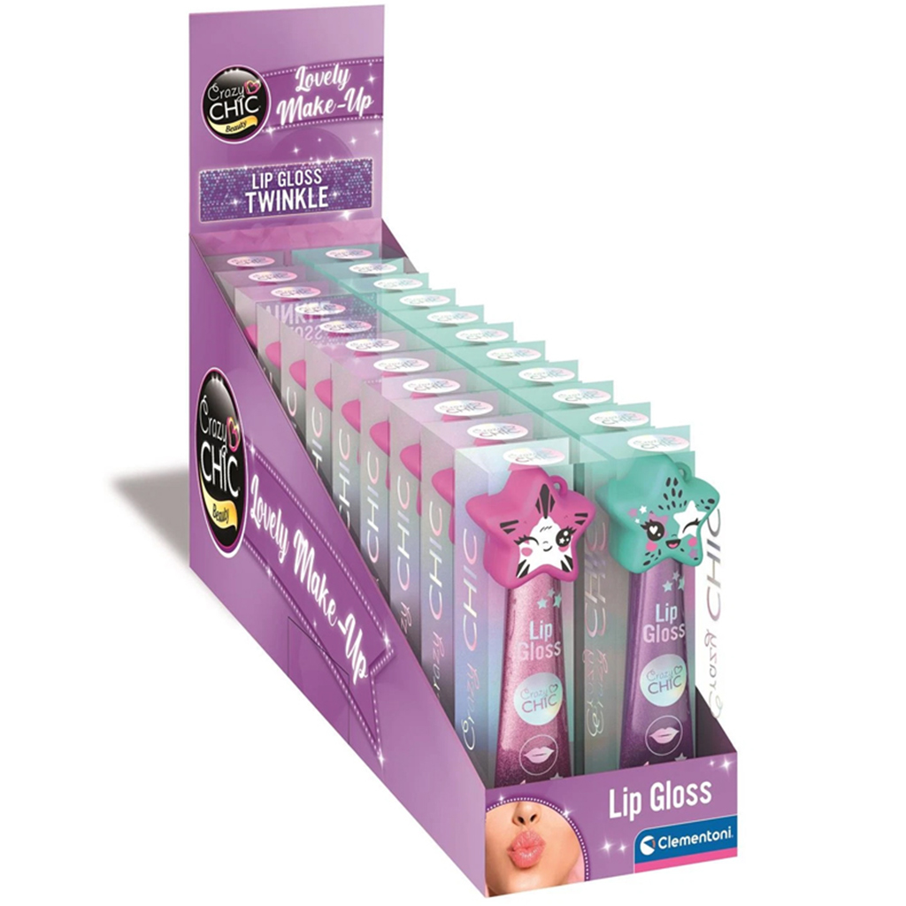 Crazy Chic: Lovely csillogós szájfény kétféle változatban 1db - Clementoni kép 2