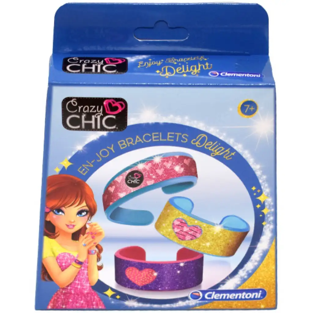 Crazy Chic öröm karkötő készítő szett - Clementoni