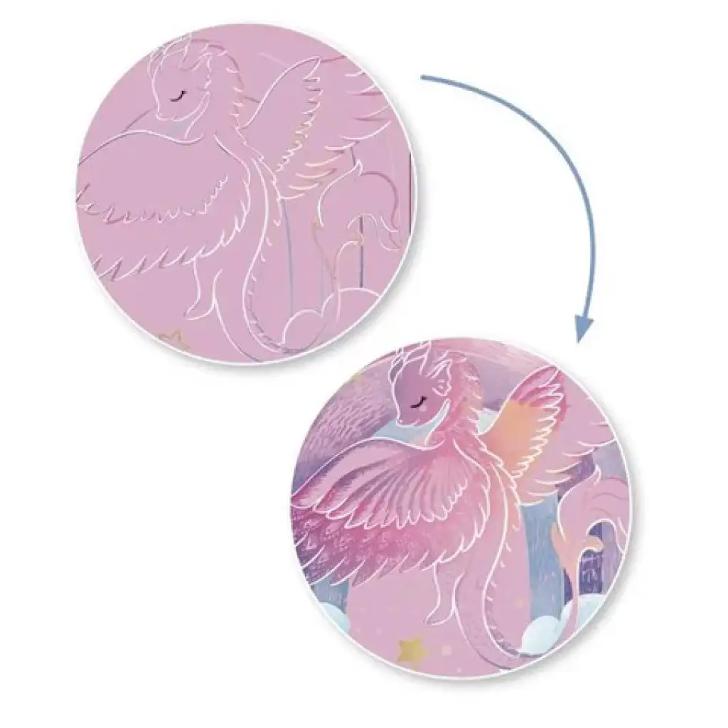 Artissimo: Sárkányok képkarc készítő szett - Sycomore kép 3