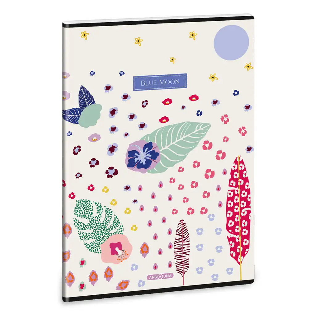 Ars Una: Cream Hibiscus extra kapcsos sima füzet A/4