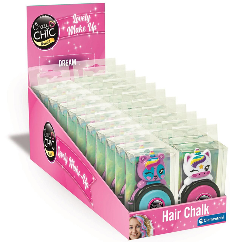 Crazy Chic: Hajkréta kétféle változatban 1db - Clementoni