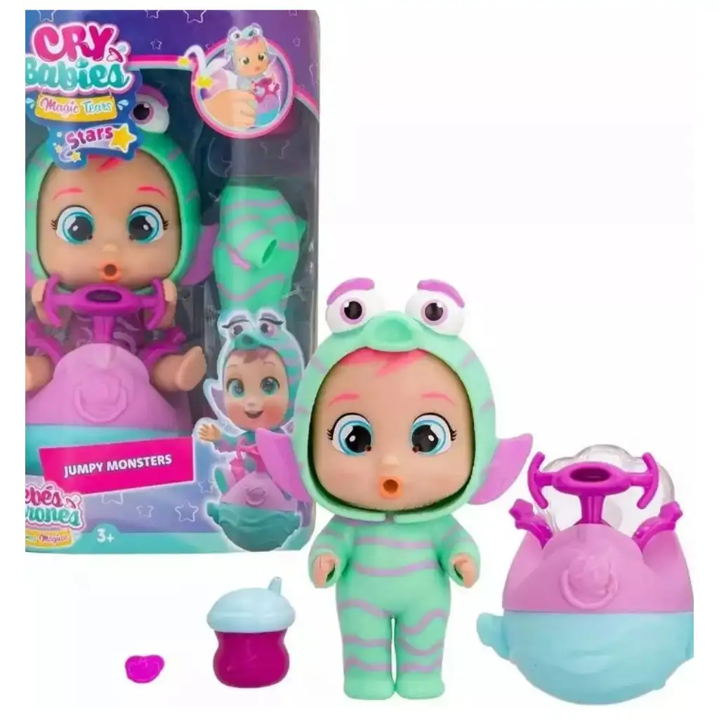 Cry Babies: Magic Tears Stars Jumpy Monsters baba több változatban 1db kép 5