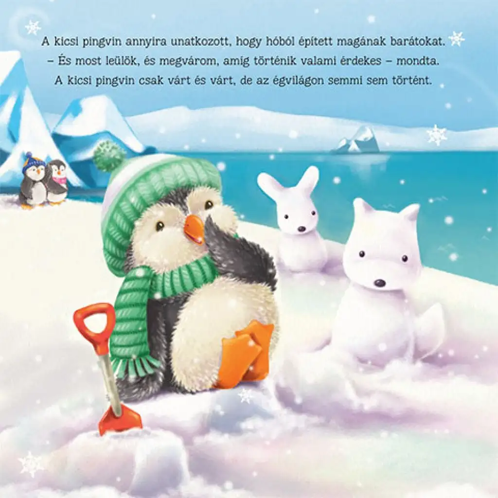 Csillogó mesevilág - A kicsi pingvin nagy kalandja mesekönyv kép 2