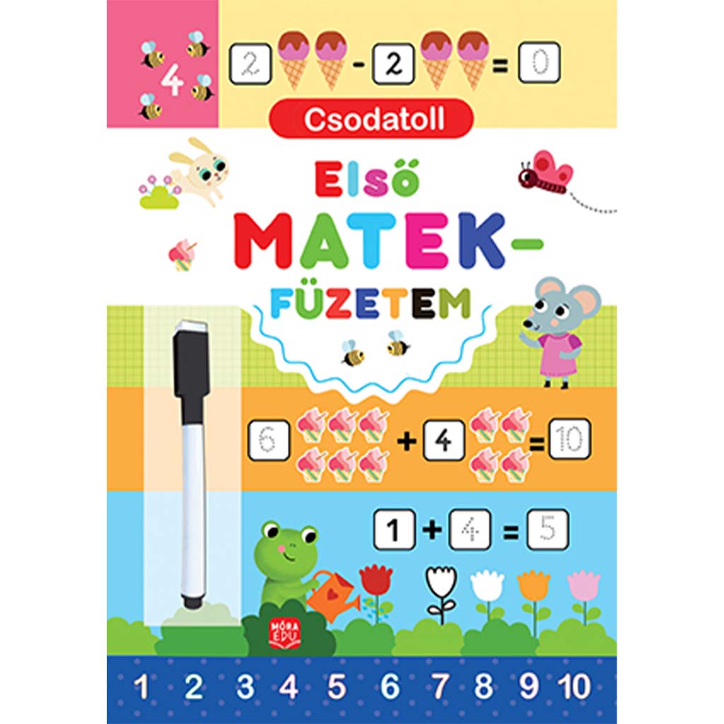 Móra: Csodatoll - Első matekfüzetem foglalkoztatókönyv