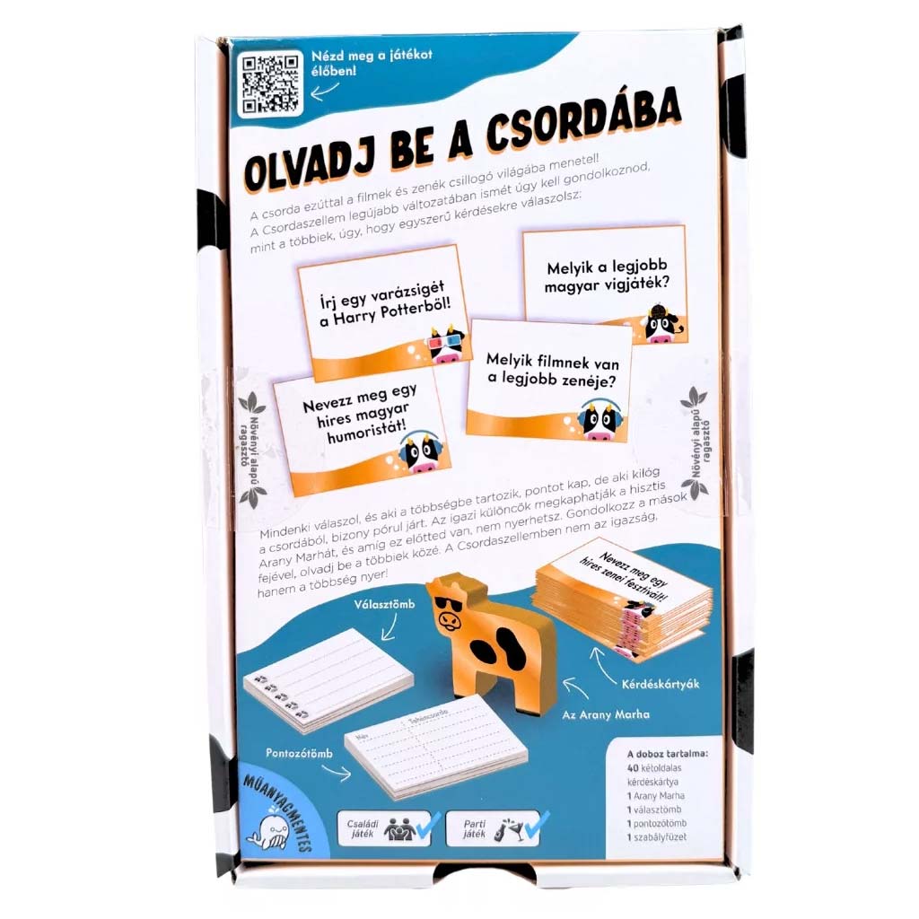 Csordaszellem Múúzik és Mozik társasjáték kép 2
