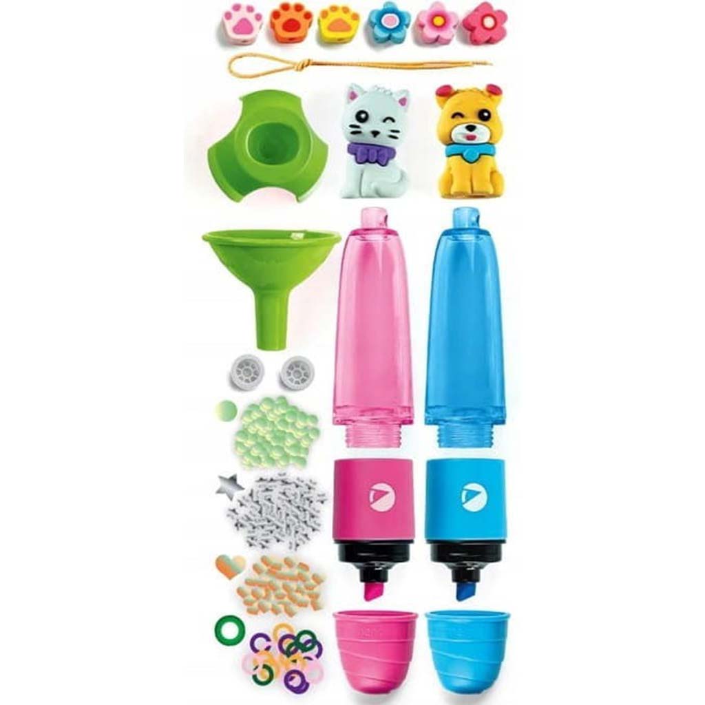 Idea! Cuki állatok mini szövegkiemelő készítő szett - Clementoni kép 2