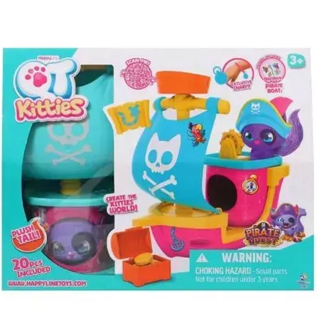 Cuki cicusok - Kalózhajó készlet