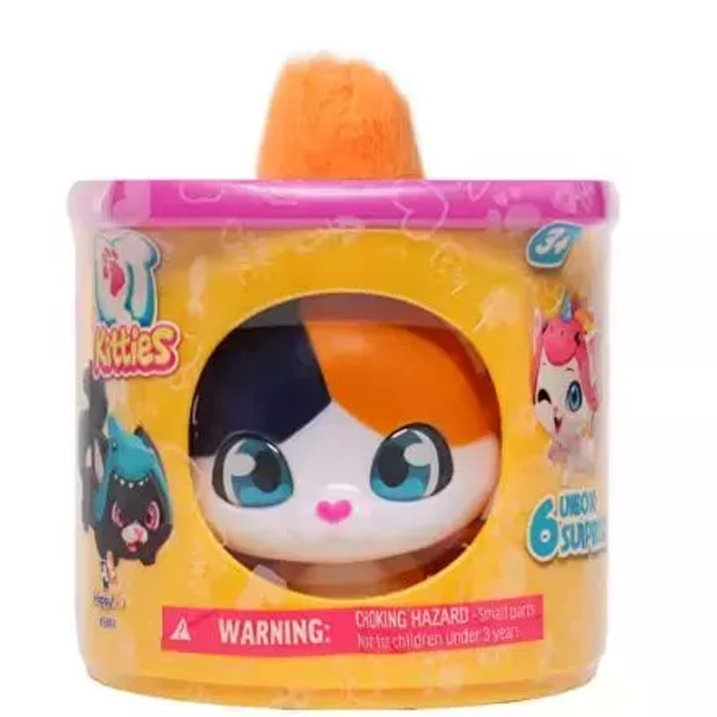 Cuki cicusok meglepetés figura dobozban többféle változatban 1db kép 5