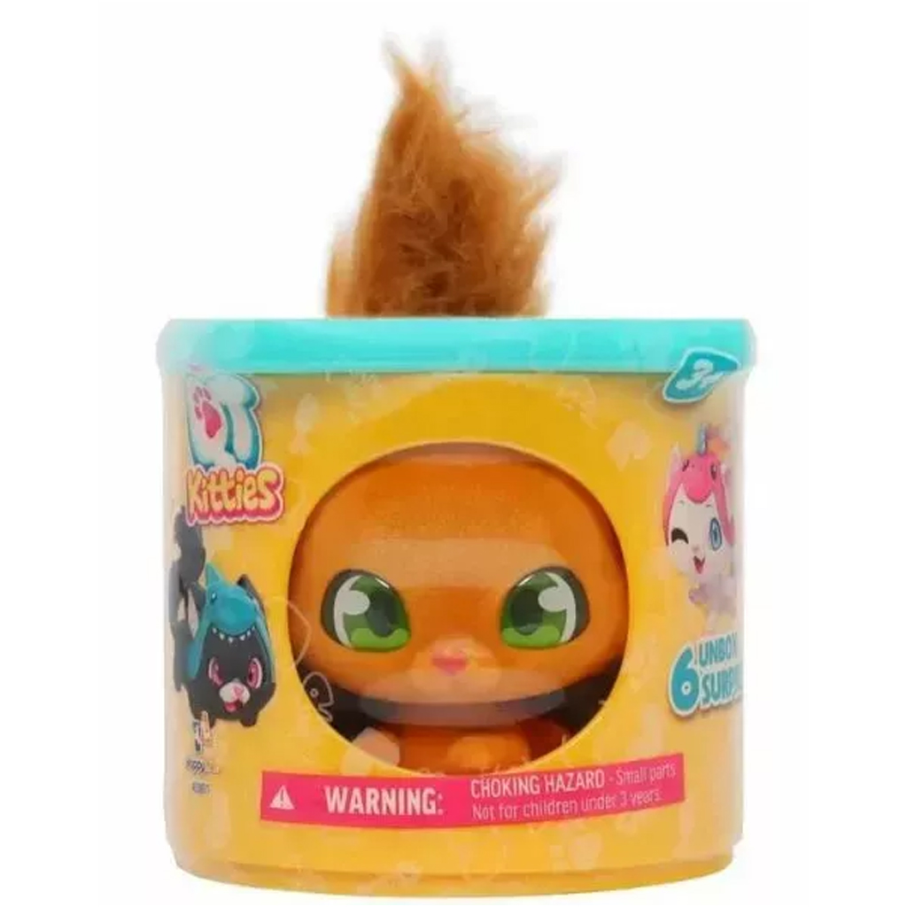 Cuki cicusok meglepetés figura dobozban többféle változatban 1db kép 6