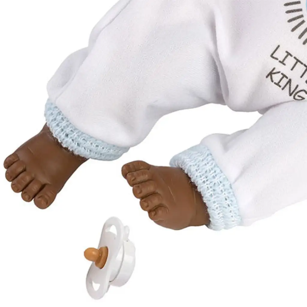 Llorens: Cuqui síró afroamerikai baba 30 cm kép 4