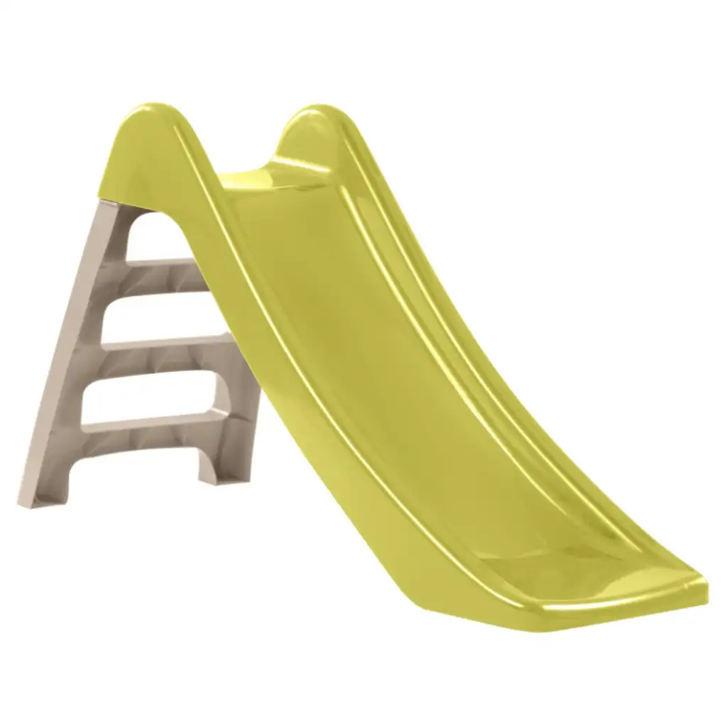 Kis csúszda lime színben 120cm-es kép 1