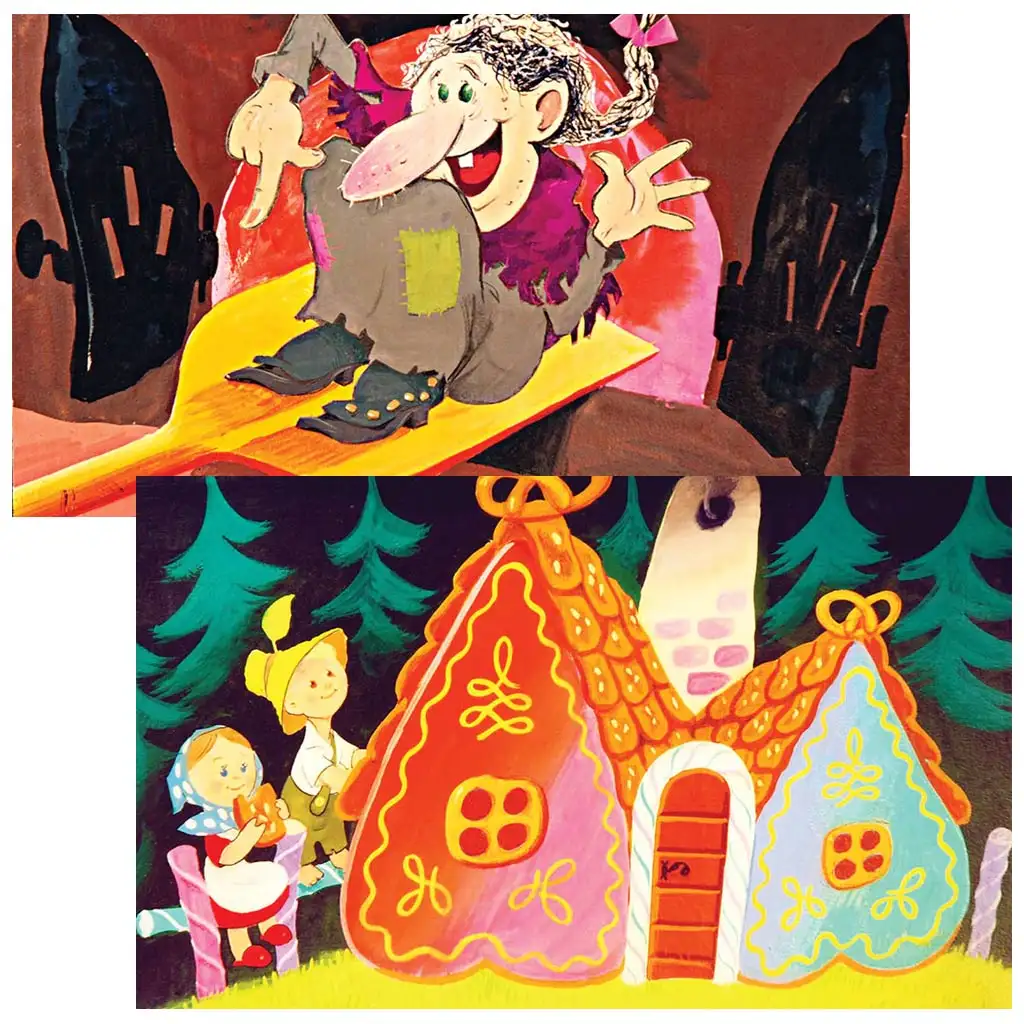 Grimm testvérek: Jancsi és Juliska diafilm kép 2